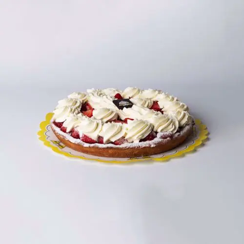 Aardbeien Slagroom